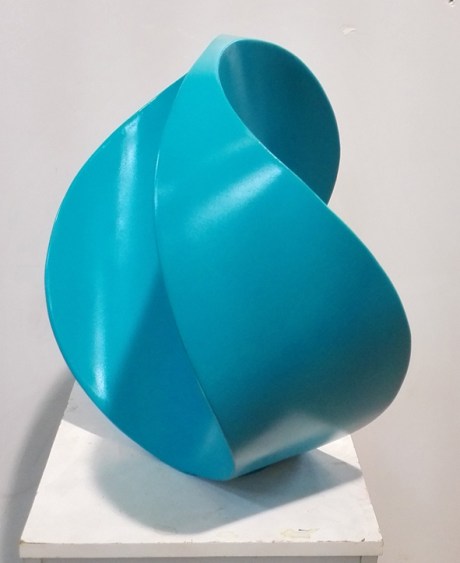 Movimiento circular turquesa